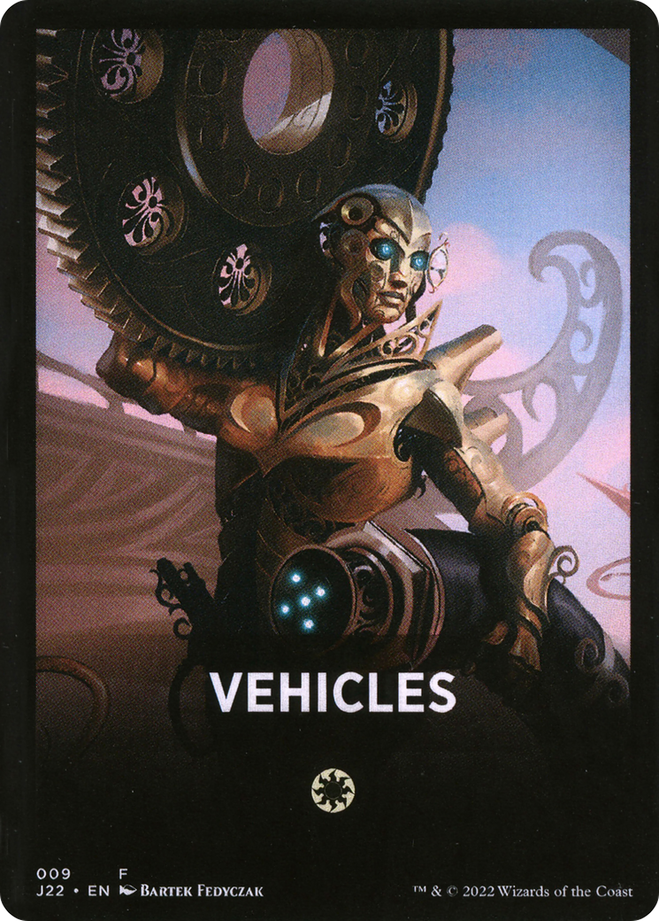 Vehicles Theme Card [Jumpstart 2022 Front Cards] | Boutique FDB TCG