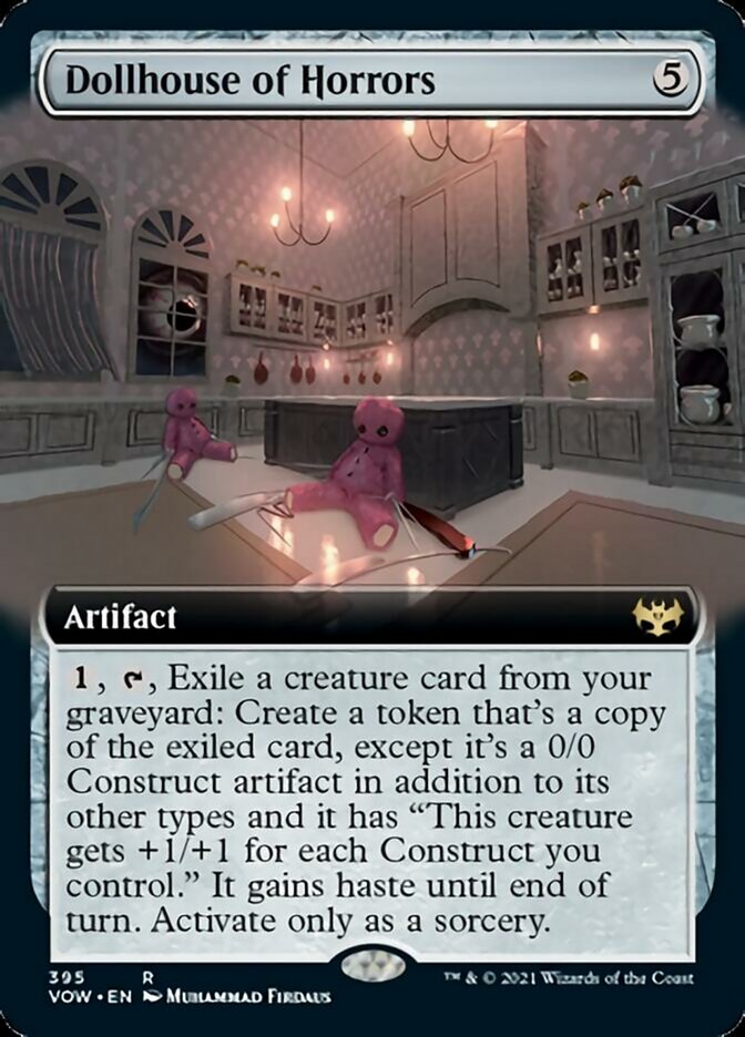 Dollhouse of Horrors (Extended Art) [Innistrad: Crimson Vow] | Boutique FDB TCG