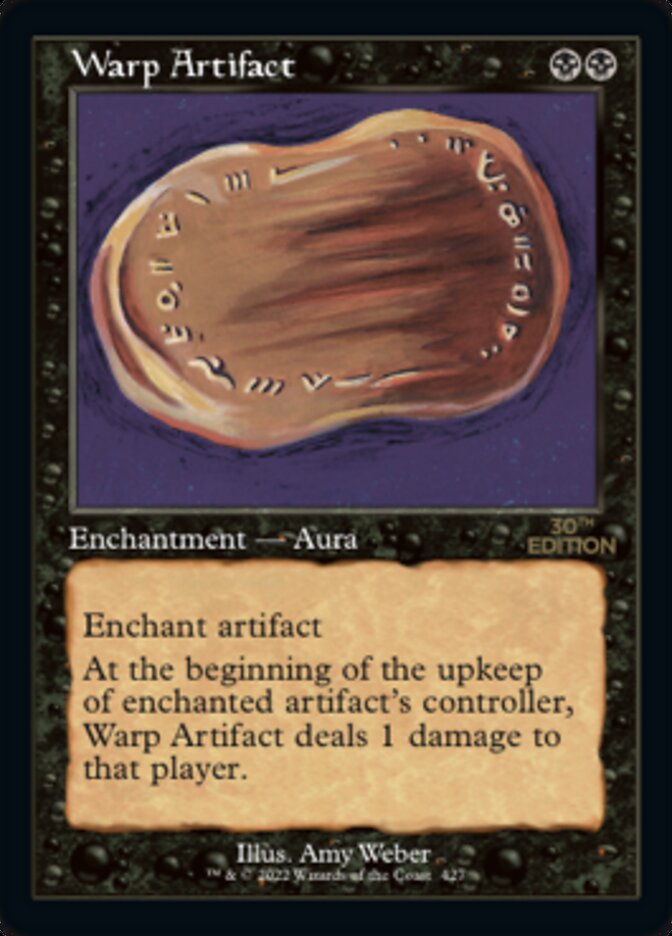 Warp Artifact (Retro) [30th Anniversary Edition] | Boutique FDB TCG