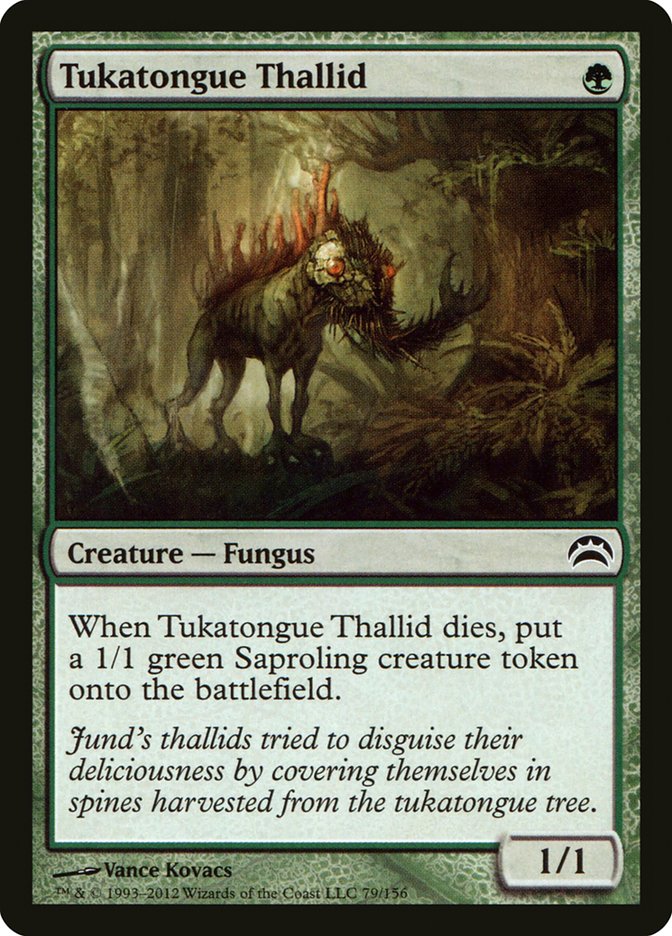Tukatongue Thallid [Planechase 2012] | Boutique FDB TCG