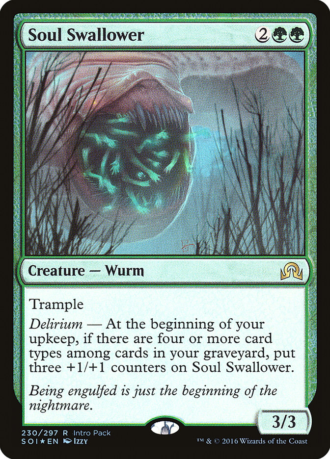 Soul Swallower (Intro Pack) [Shadows over Innistrad Promos] | Boutique FDB TCG