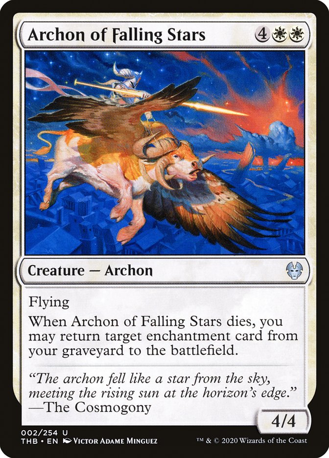 Archon of Falling Stars [Theros Beyond Death] | Boutique FDB TCG