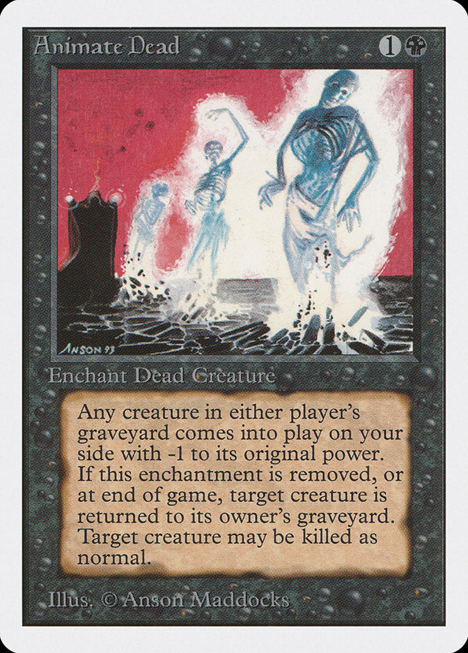 Animate Dead [Unlimited Edition] | Boutique FDB TCG