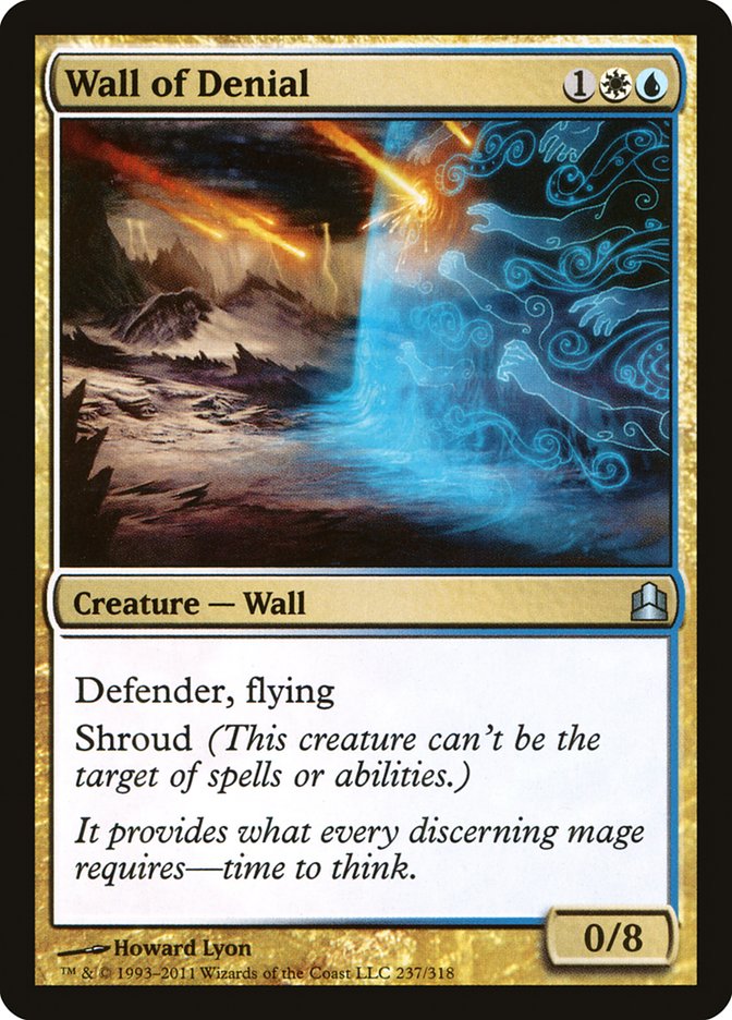 Wall of Denial [Commander 2011] | Boutique FDB TCG