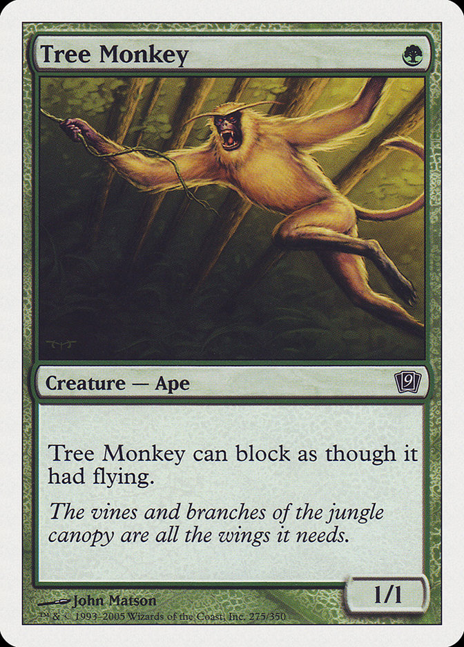 Tree Monkey [Ninth Edition] | Boutique FDB TCG