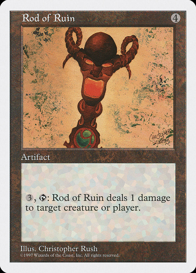 Rod of Ruin [Fifth Edition] | Boutique FDB TCG