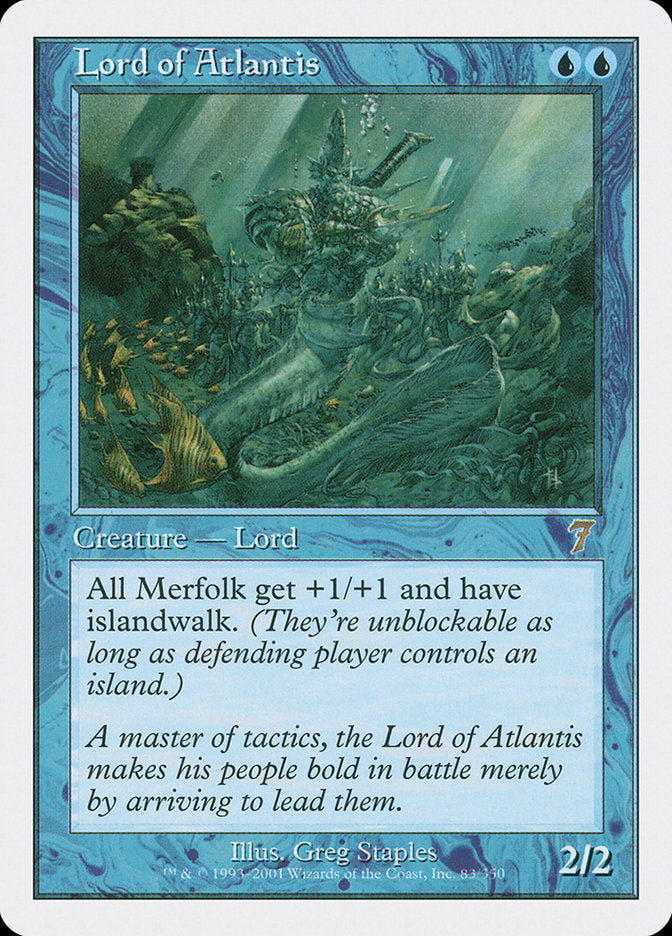 Lord of Atlantis [Seventh Edition] | Boutique FDB TCG