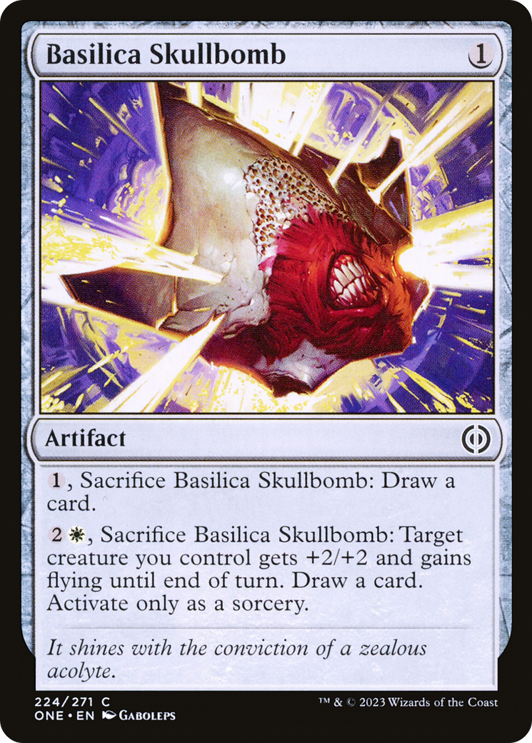 Basilica Skullbomb [Phyrexia: All Will Be One] | Boutique FDB TCG