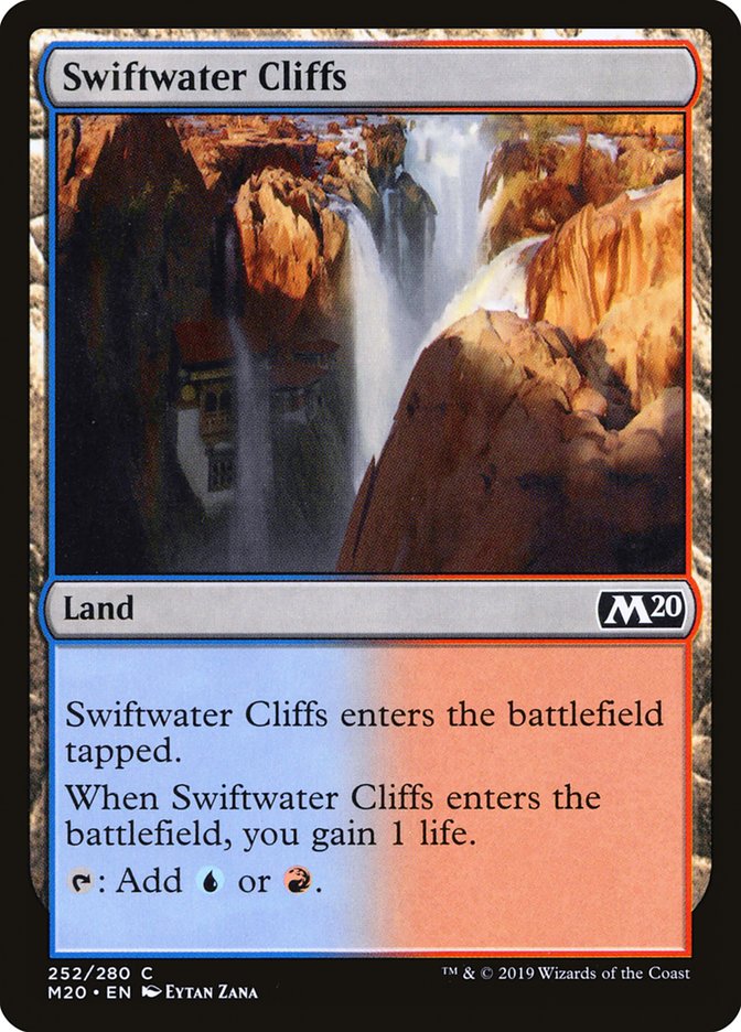 Swiftwater Cliffs [Core Set 2020] | Boutique FDB TCG