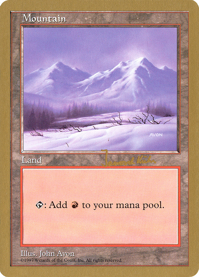 Mountain (jk442) (Janosch Kuhn) [World Championship Decks 1997] | Boutique FDB TCG