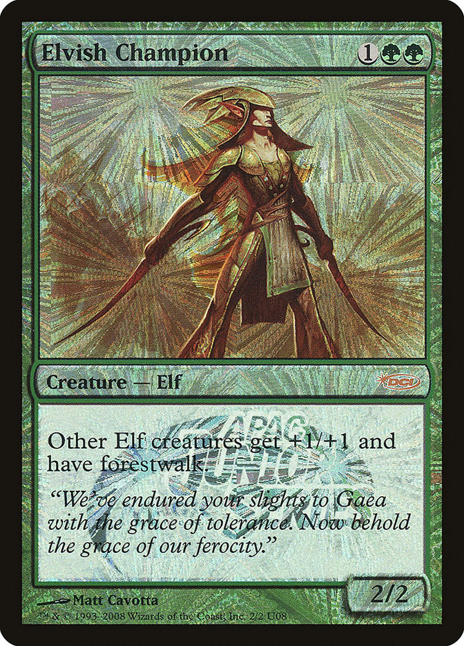 Elvish Champion [Junior APAC Series] | Boutique FDB TCG