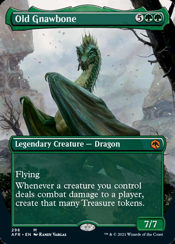 Old Gnawbone (Borderless Alternate Art) [Dungeons & Dragons: Adventures in the Forgotten Realms] | Boutique FDB TCG