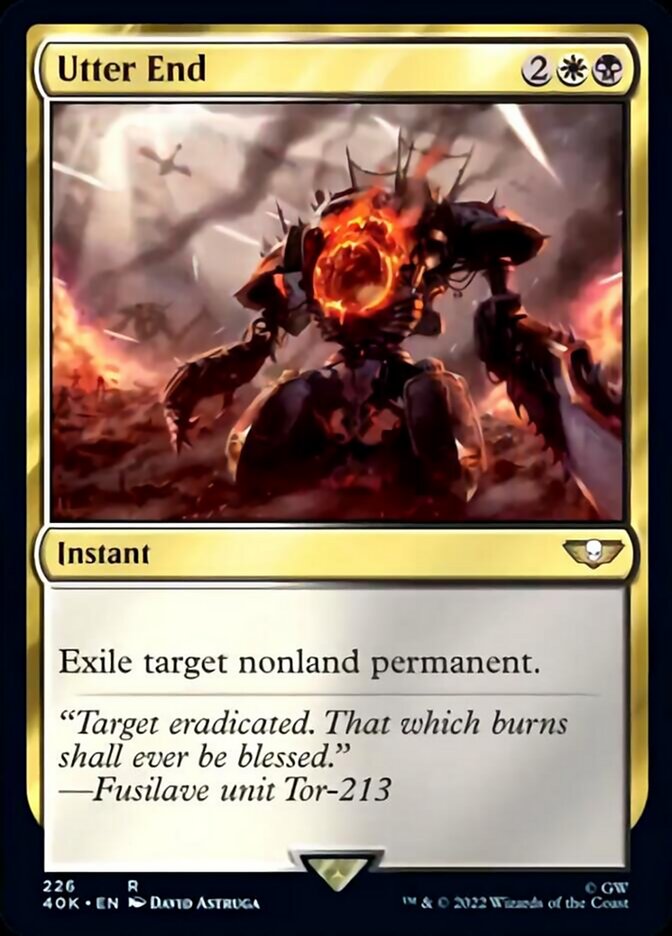 Utter End [Warhammer 40,000] | Boutique FDB TCG