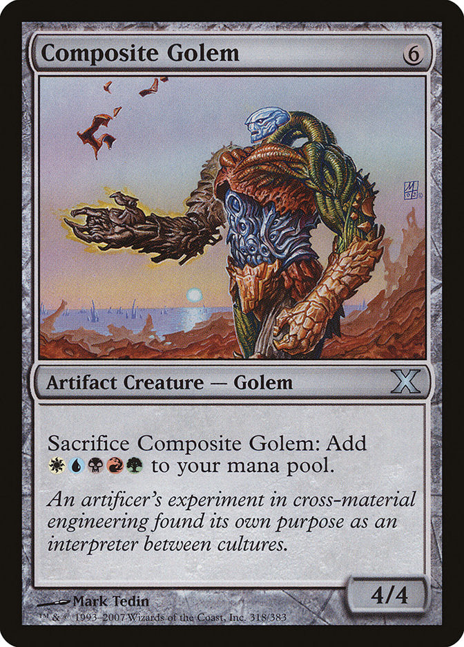 Composite Golem [Tenth Edition] | Boutique FDB TCG