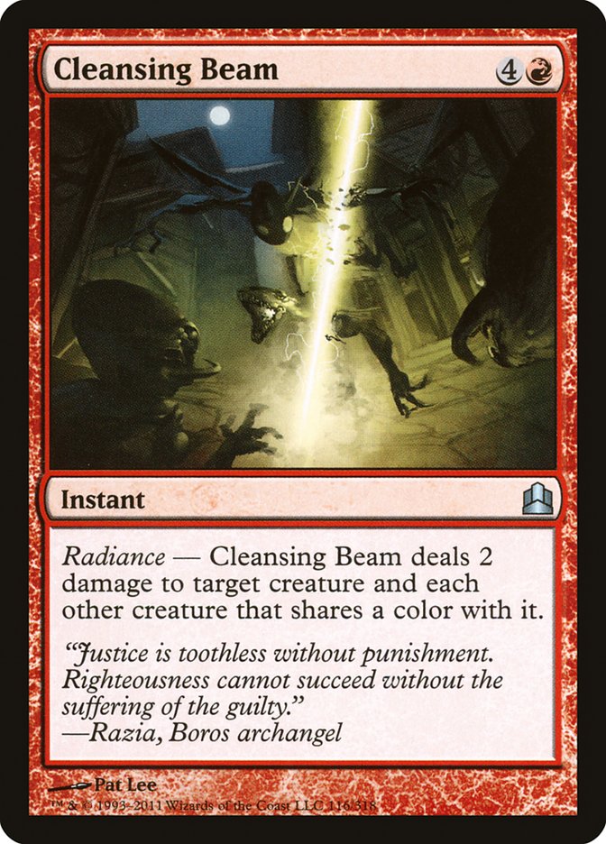 Cleansing Beam [Commander 2011] | Boutique FDB TCG