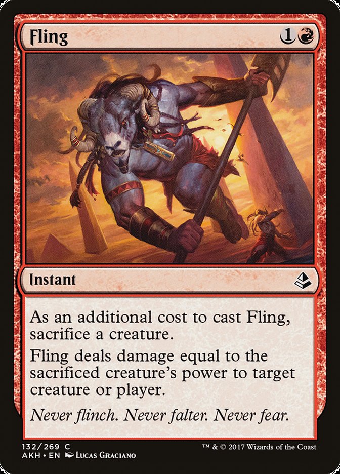 Fling [Amonkhet] | Boutique FDB TCG