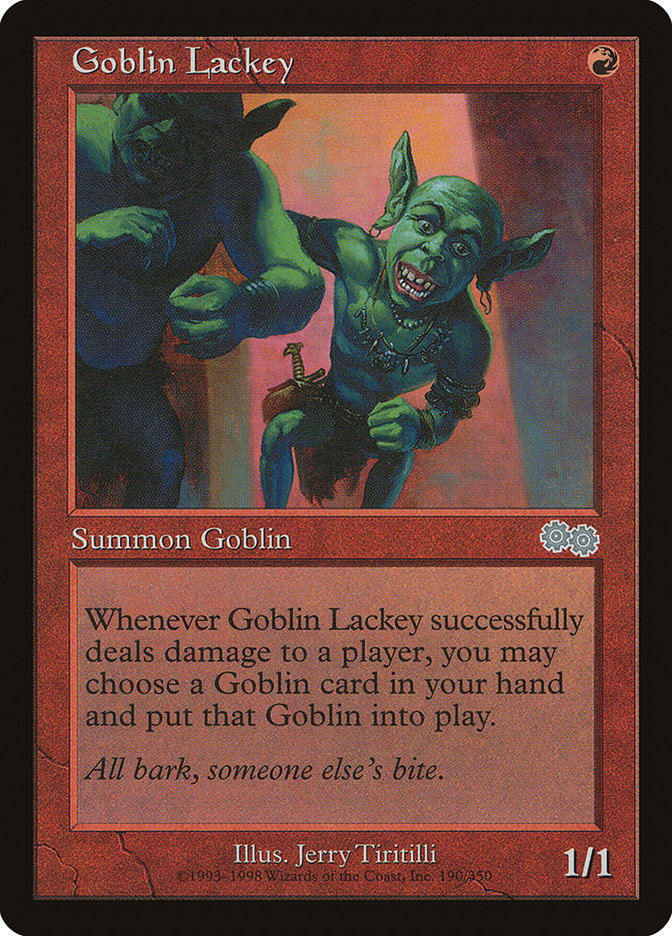 Goblin Lackey [Urza's Saga] | Boutique FDB TCG