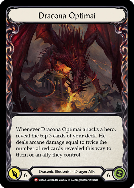 Invoke Dracona Optimai // Dracona Optimai [UPR006] (Uprising) | Boutique FDB TCG