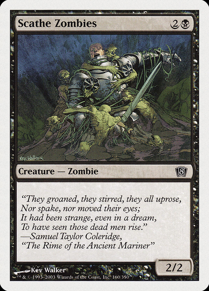 Scathe Zombies [Eighth Edition] | Boutique FDB TCG