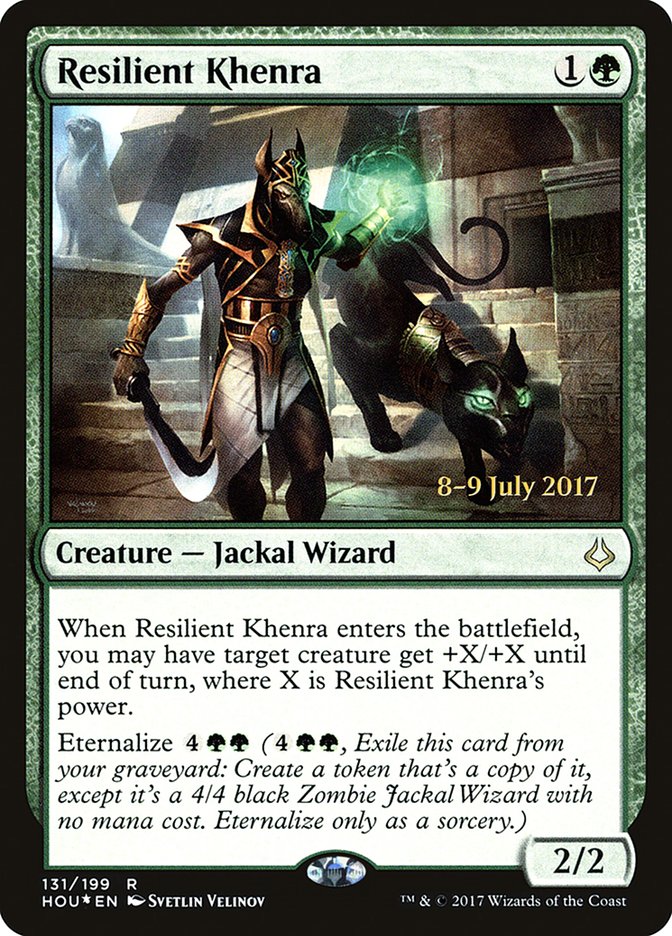 Resilient Khenra [Hour of Devastation Prerelease Promos] | Boutique FDB TCG