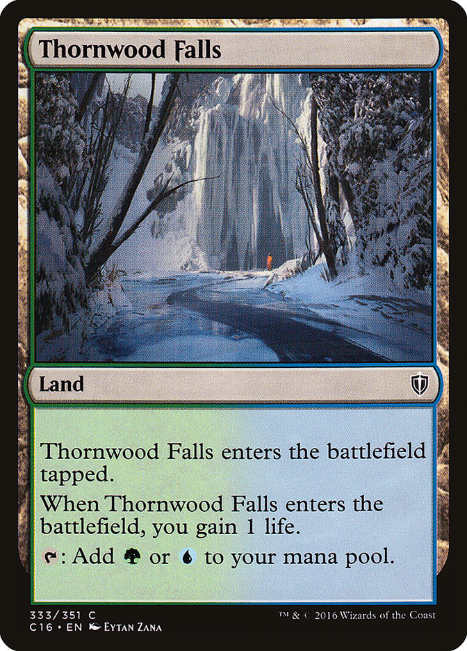 Thornwood Falls [Commander 2016] | Boutique FDB TCG