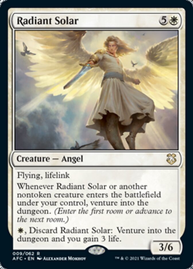 Radiant Solar [Dungeons & Dragons: Adventures in the Forgotten Realms Commander] | Boutique FDB TCG