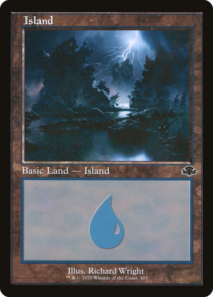 Island (405) (Retro) [Dominaria Remastered] | Boutique FDB TCG