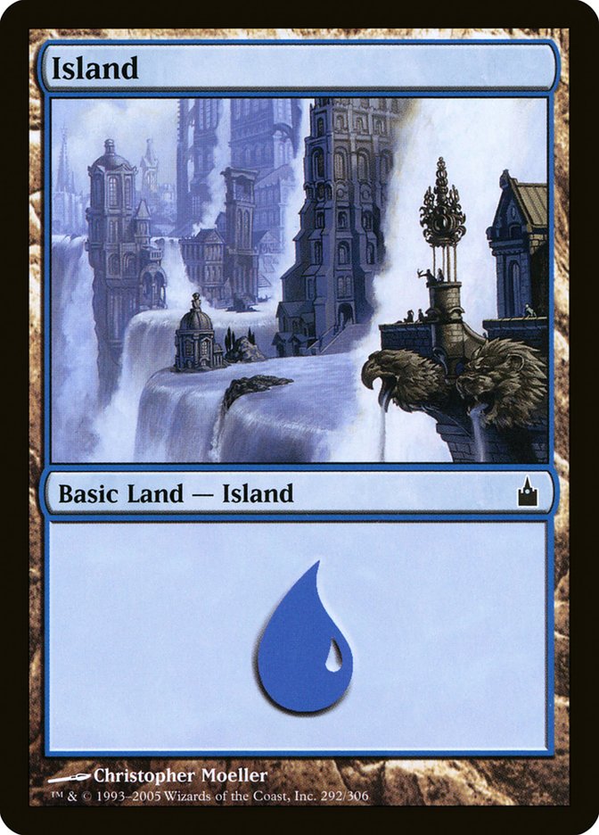 Island (292) [Ravnica: City of Guilds] | Boutique FDB TCG