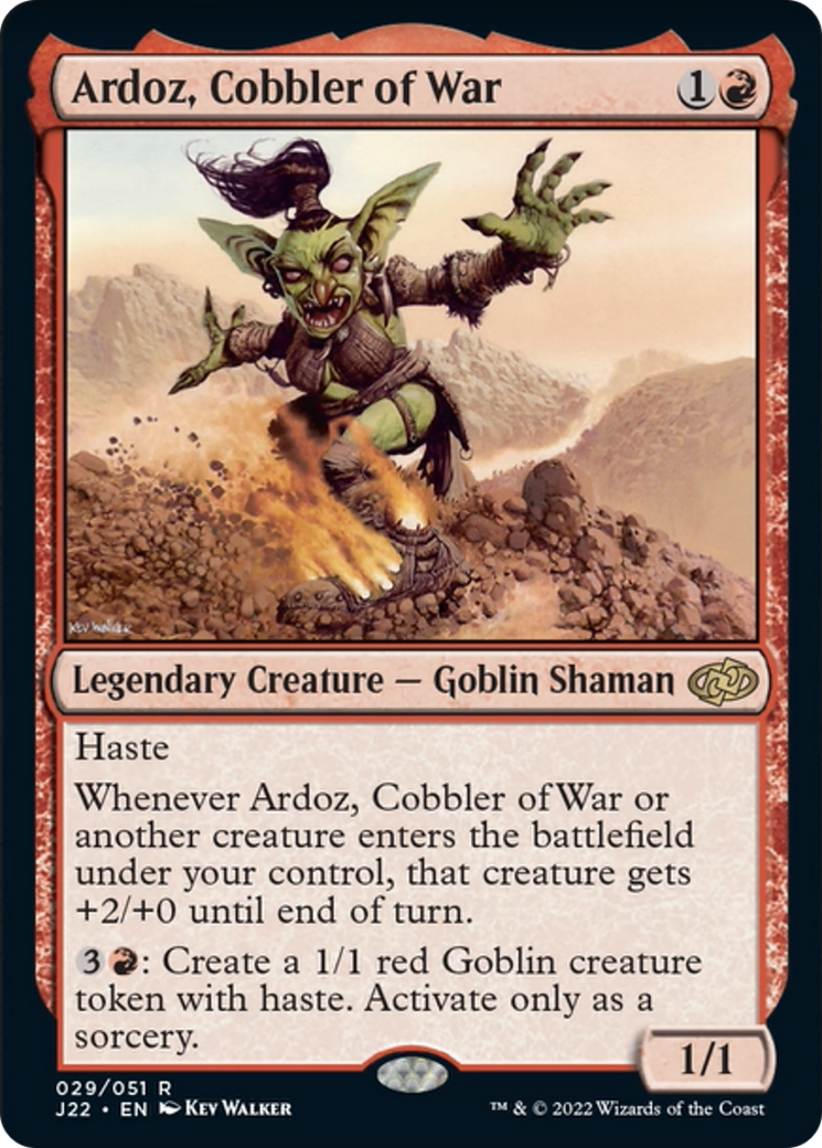 Ardoz, Cobbler of War [Jumpstart 2022] | Boutique FDB TCG