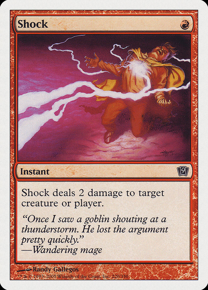 Shock [Ninth Edition] | Boutique FDB TCG