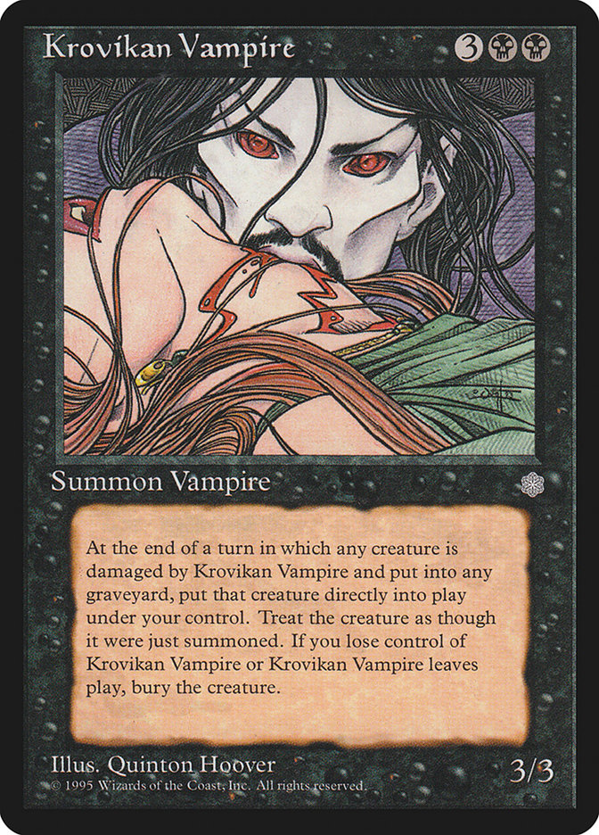 Krovikan Vampire [Ice Age] | Boutique FDB TCG