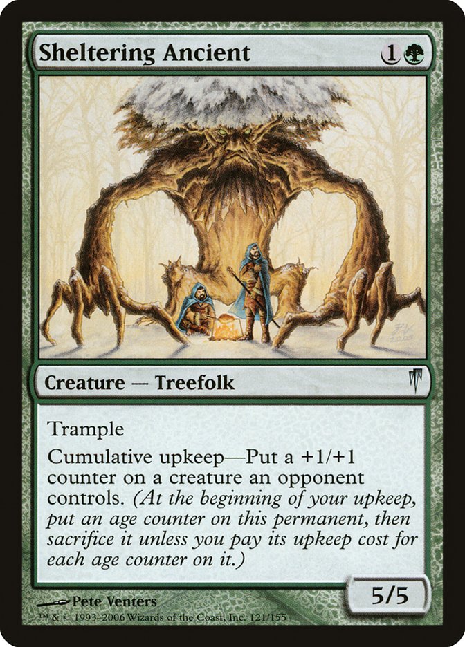 Sheltering Ancient [Coldsnap] | Boutique FDB TCG
