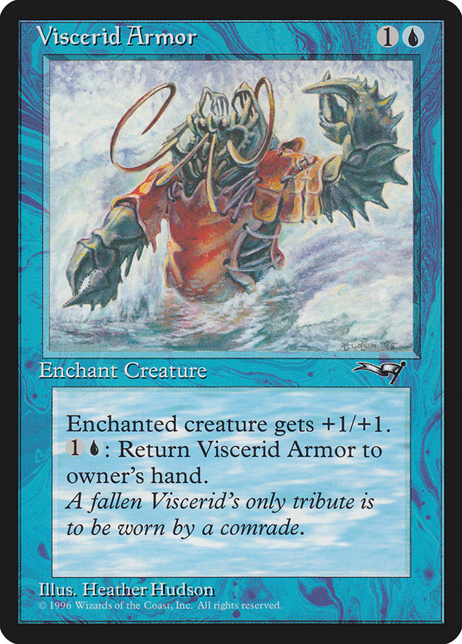 Viscerid Armor (Standing in Water) [Alliances] | Boutique FDB TCG