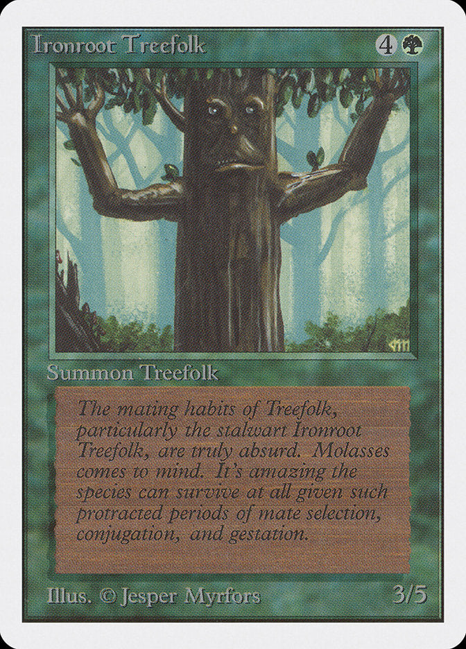 Ironroot Treefolk [Unlimited Edition] | Boutique FDB TCG