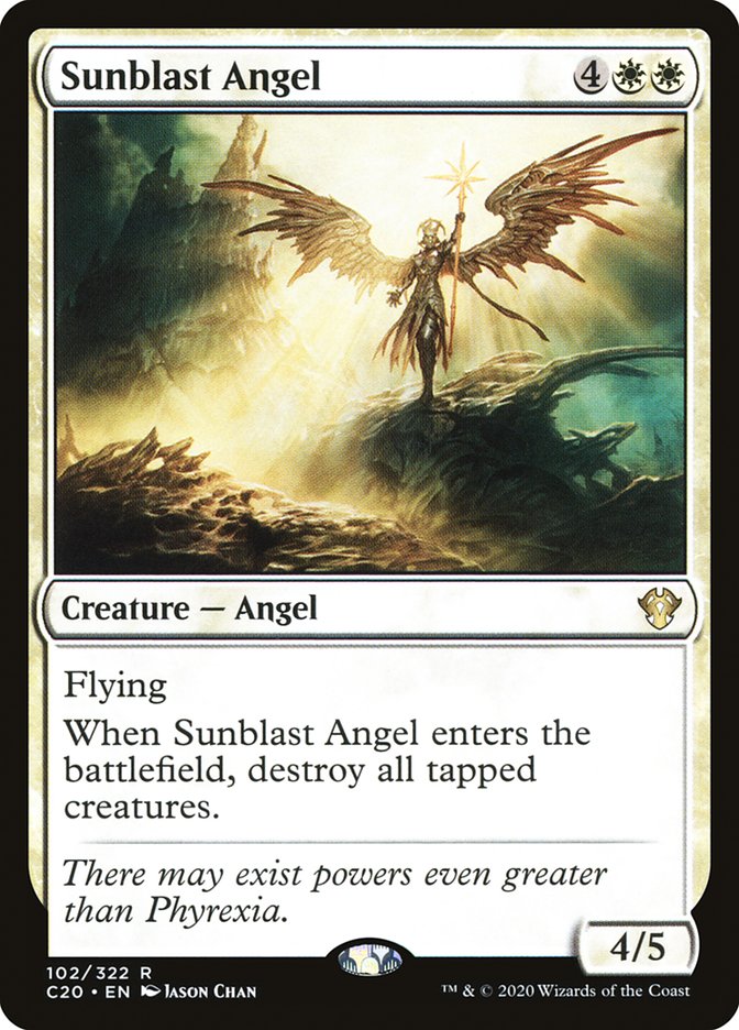 Sunblast Angel [Commander 2020] | Boutique FDB TCG