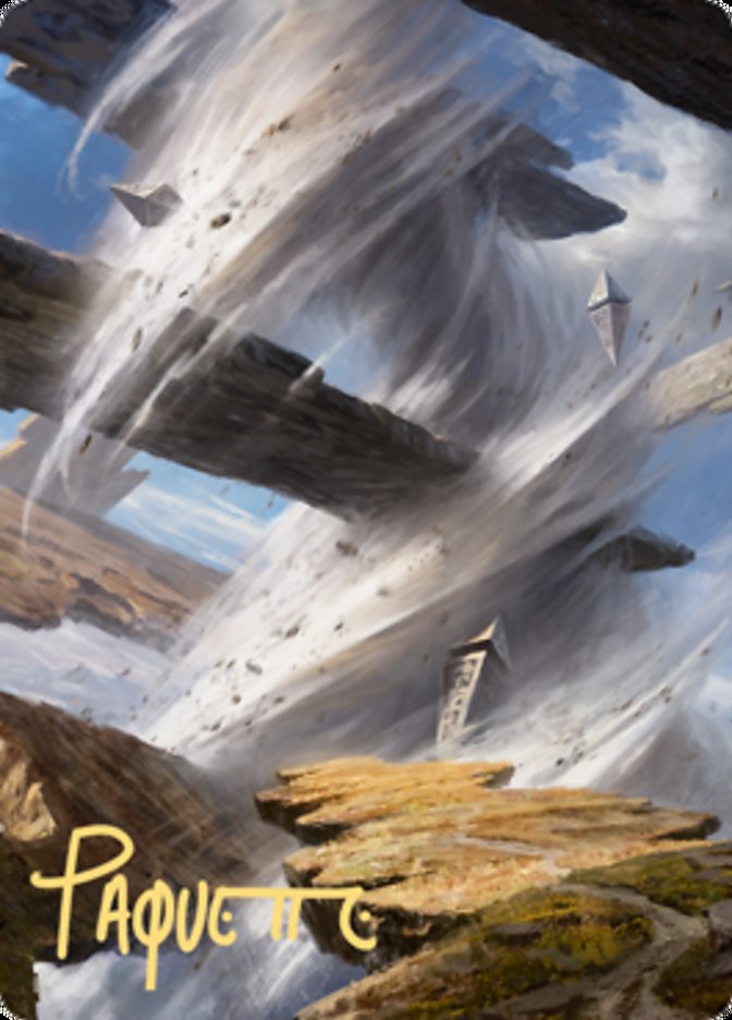 Plains 2 Art Card (Gold-Stamped Signature) [Zendikar Rising Art Series] | Boutique FDB TCG