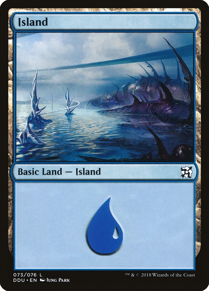 Island (73) [Duel Decks: Elves vs. Inventors] | Boutique FDB TCG