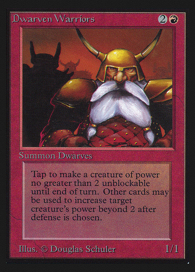 Dwarven Warriors [Collectors' Edition] | Boutique FDB TCG