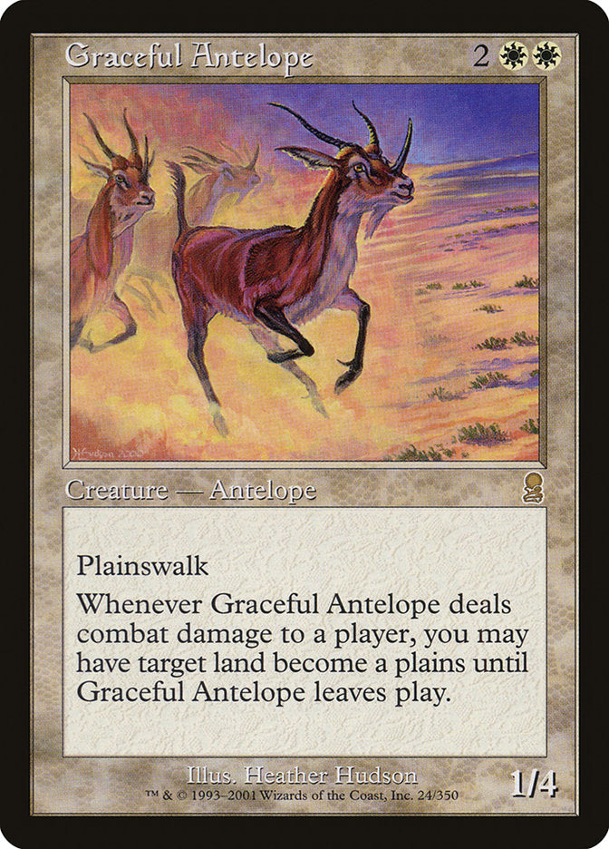 Graceful Antelope [Odyssey] | Boutique FDB TCG