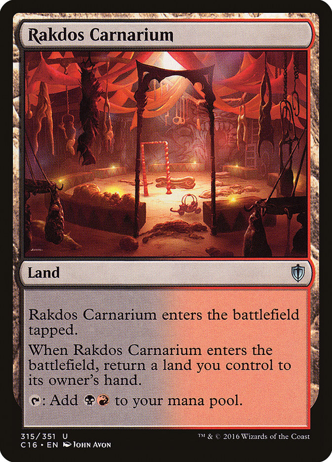 Rakdos Carnarium [Commander 2016] | Boutique FDB TCG