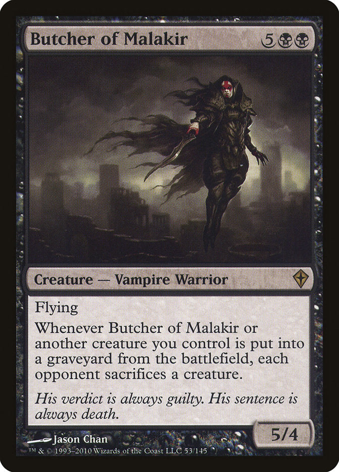 Butcher of Malakir [Worldwake] | Boutique FDB TCG