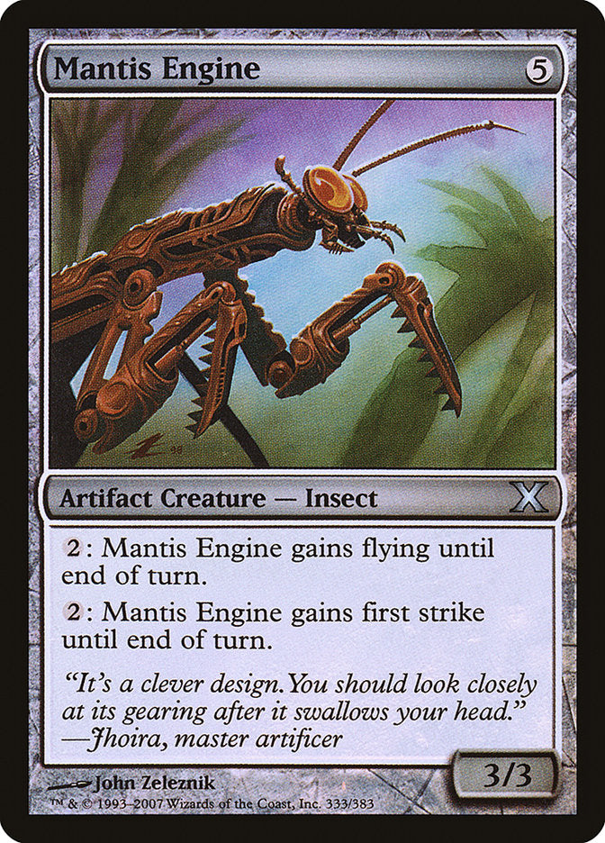 Mantis Engine (Premium Foil) [Tenth Edition] | Boutique FDB TCG