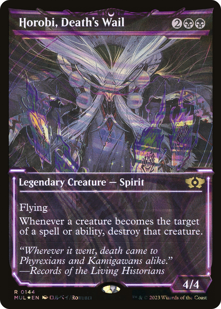 Horobi, Death's Wail (Halo Foil) [Multiverse Legends] | Boutique FDB TCG