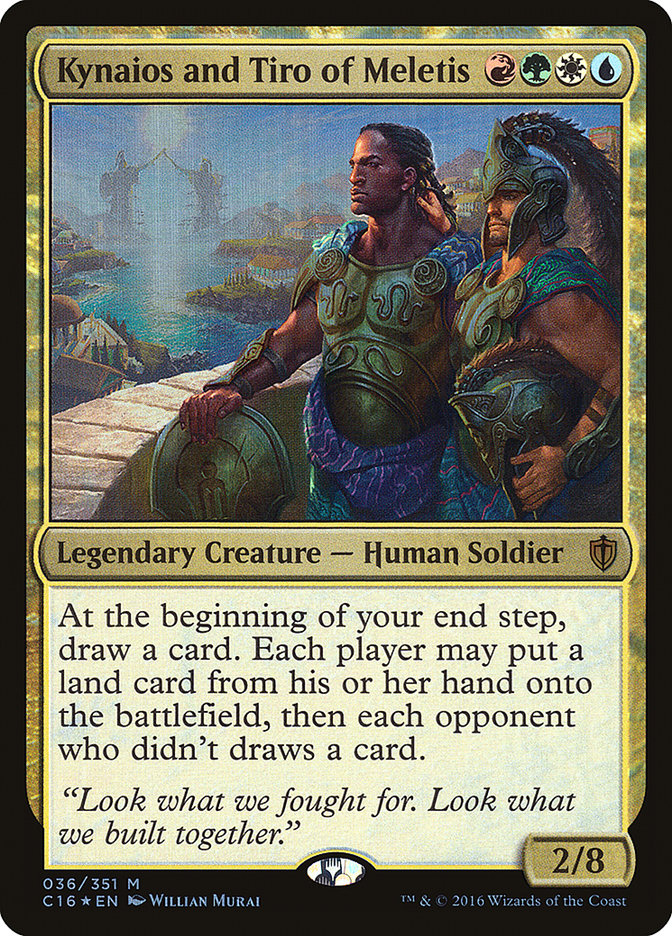 Kynaios and Tiro of Meletis [Commander 2016] | Boutique FDB TCG
