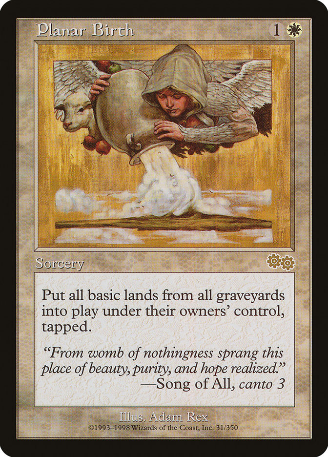 Planar Birth [Urza's Saga] | Boutique FDB TCG