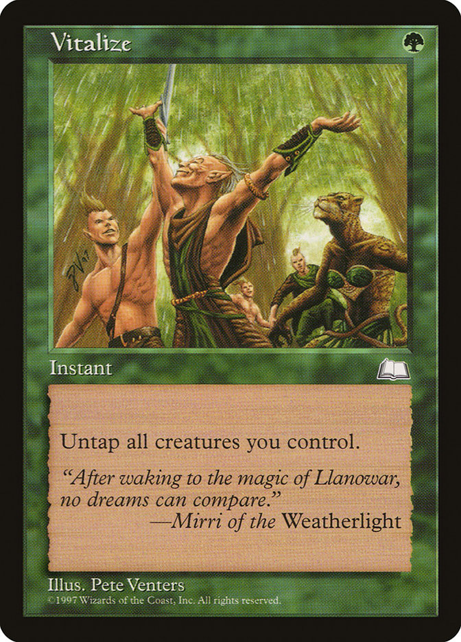 Vitalize [Weatherlight] | Boutique FDB TCG