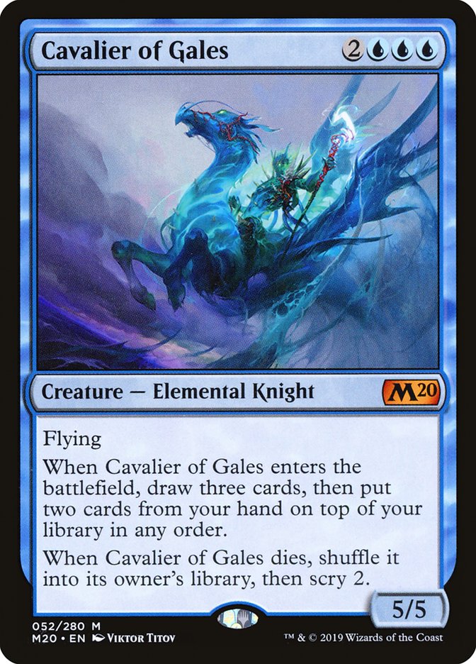 Cavalier of Gales [Core Set 2020] | Boutique FDB TCG