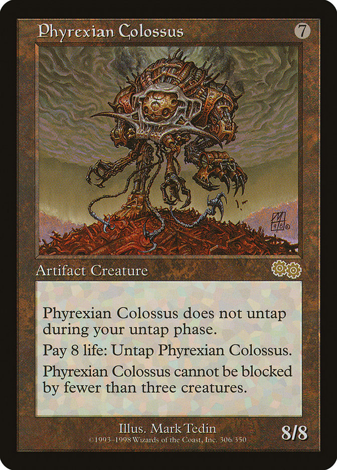 Phyrexian Colossus [Urza's Saga] | Boutique FDB TCG