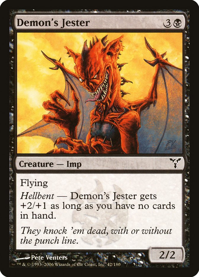 Demon's Jester [Dissension] | Boutique FDB TCG