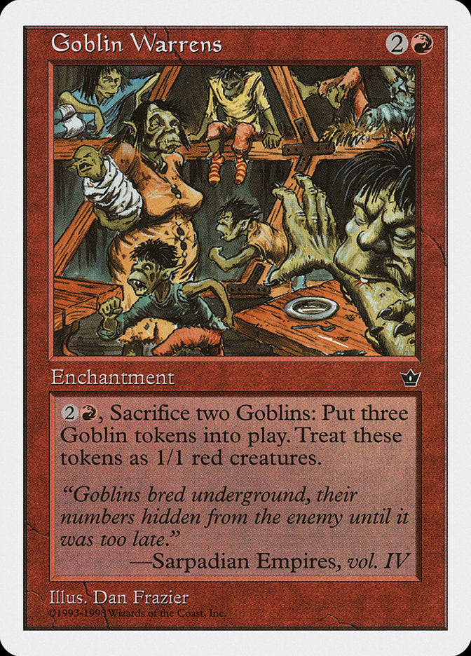 Goblin Warrens [Anthologies] | Boutique FDB TCG